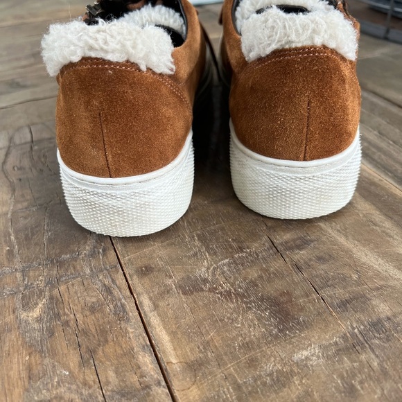 Gabor low top suede trainers - Picture 6 of 9